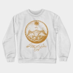 1789 GW Inaugural Button - Signature Series Crewneck Sweatshirt